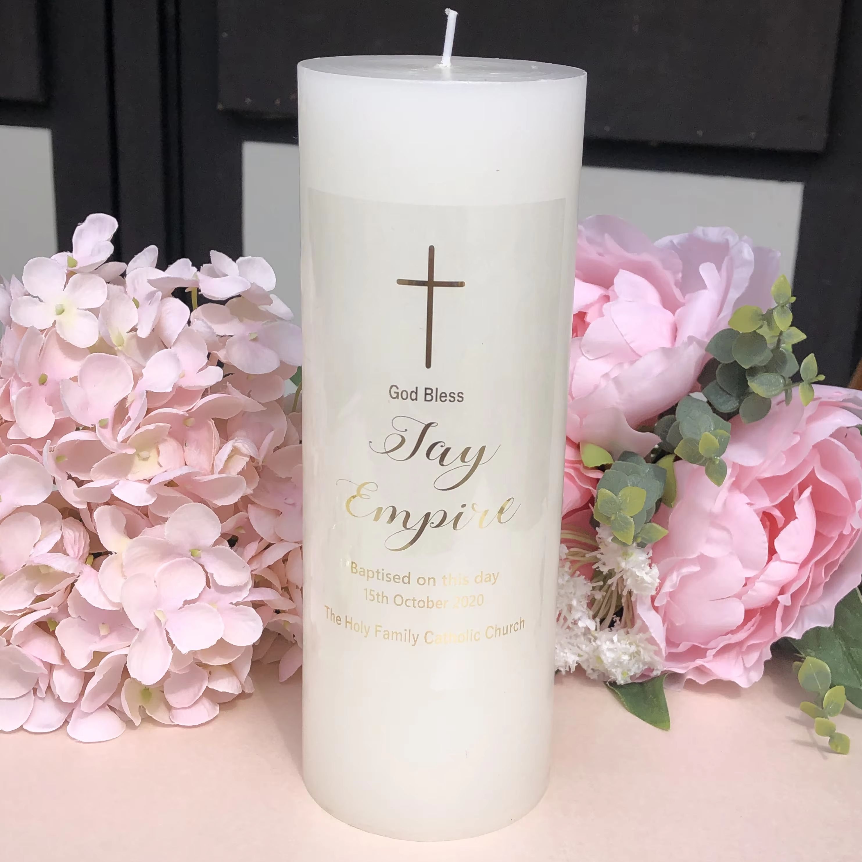 1 شخصيتك الأولى بالتواصل شمعة  - مراجعة Personalised Candle Label وسعره